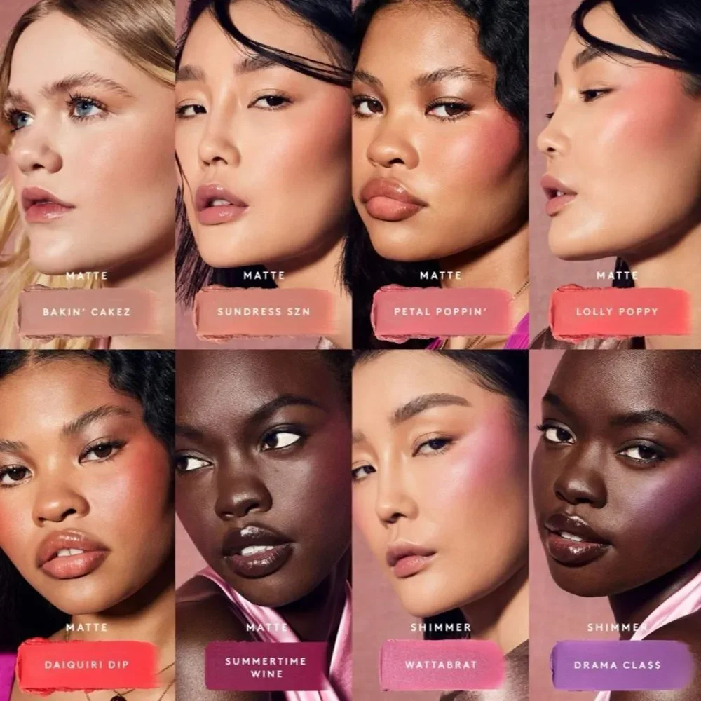 FENTY BEAUTY BY RIHANNA Fenty Cheeks Suede Waterproof Powder Blush Daiquiri Dip